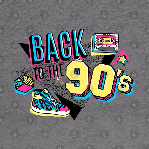 The 90's style label Tee by CaptainMadjid